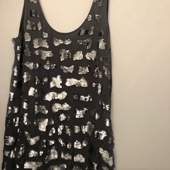 Club Monaco Glitter tank top size medium - Picture 2 of 6